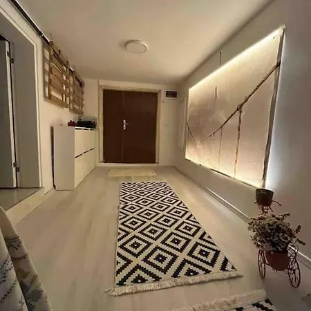 Sehrin Merkezinde Bahceli Sik Bir Daire *